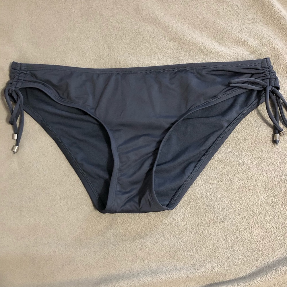 kona sol gray bikini bottoms